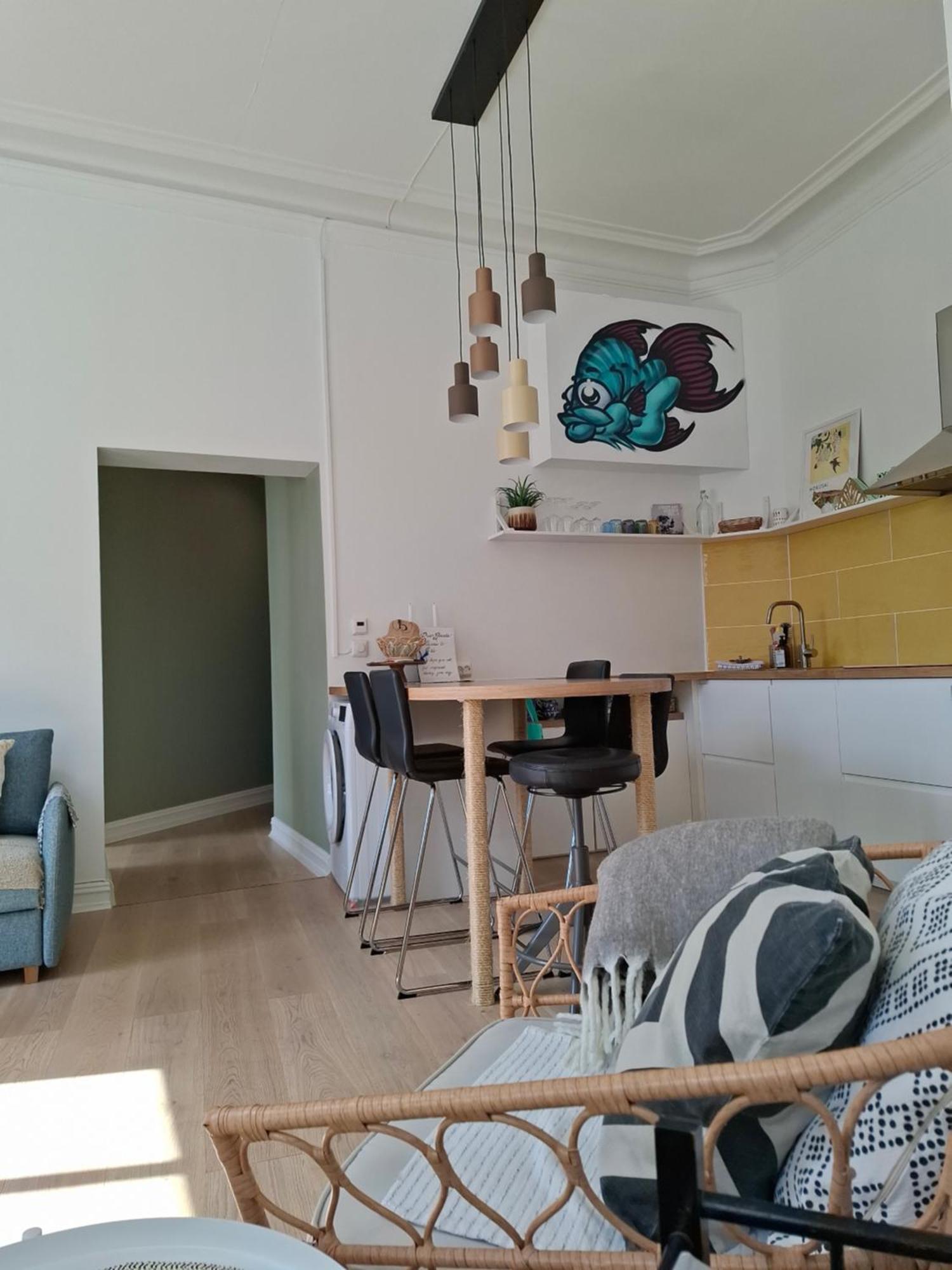 Bright And Charming From 1878 With View To The New National Museum In Apartment *