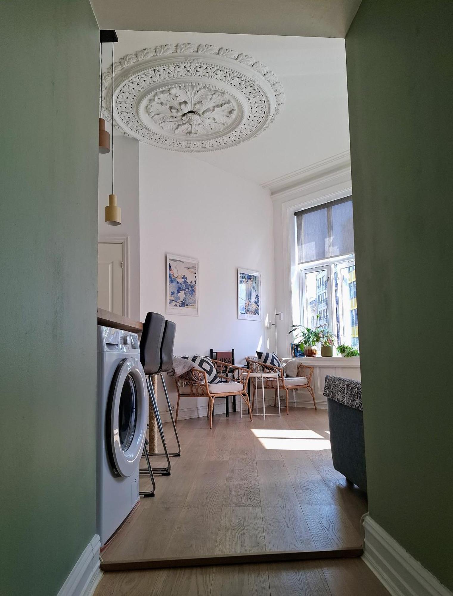 Apartment Bright And Charming From 1878 With View To The New National Museum In