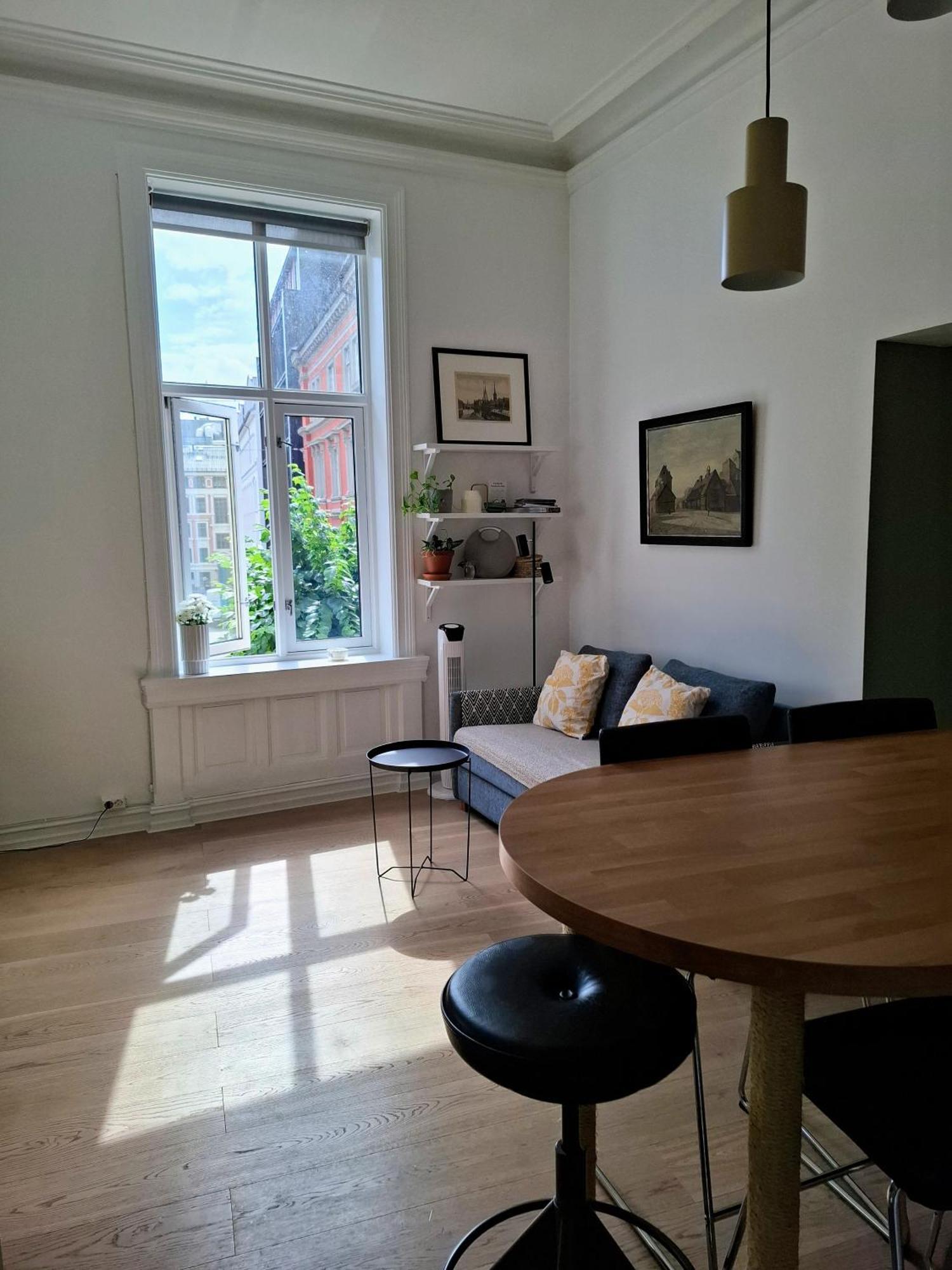 Lejlighed Bright And Charming From 1878 With View To The New National Museum In *